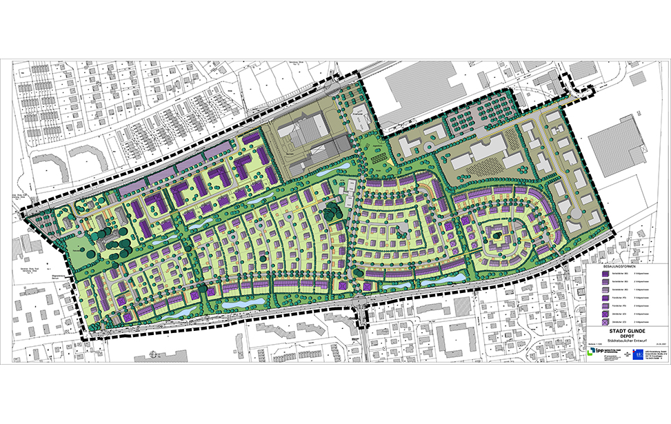 Konversion Glinde Depot - Städtebaulicher Rahmenplan